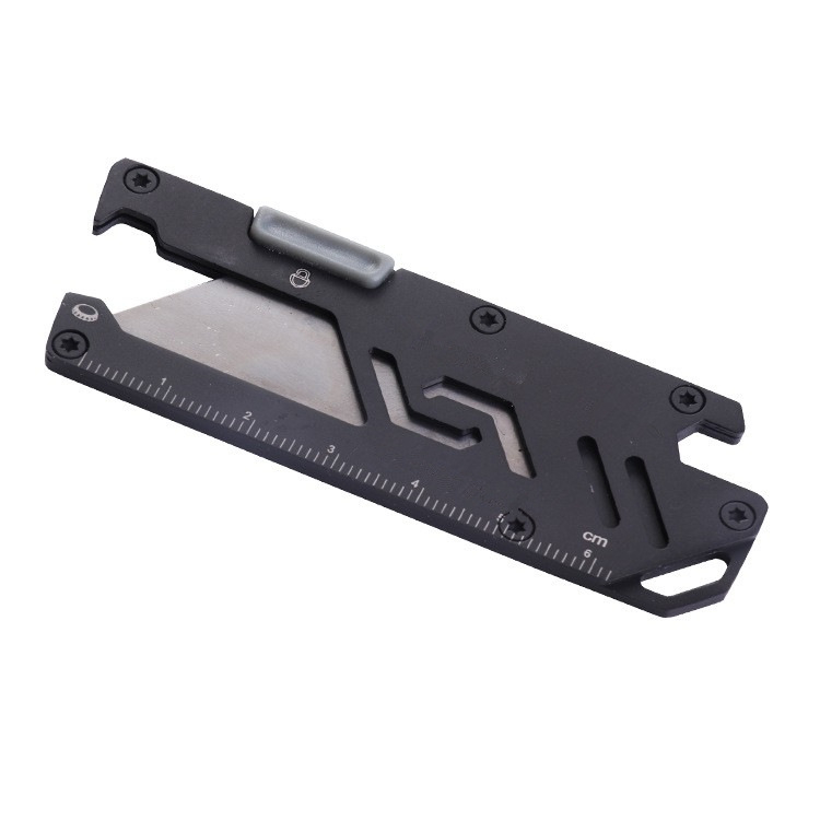 Tăietor de hârtie din oțel inoxidabil, model F308, greutate netă 80 g