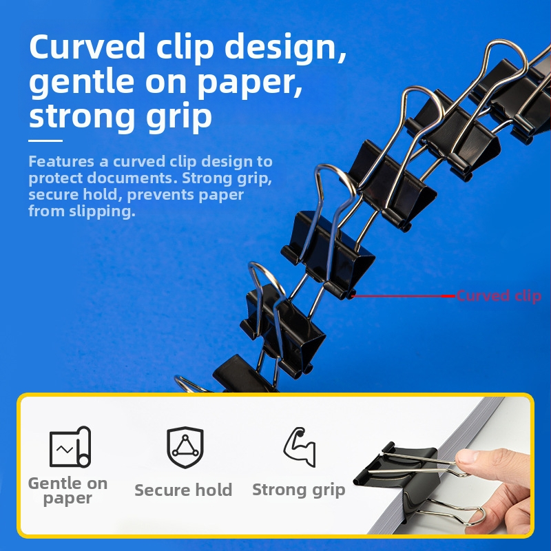 Deli Klipovi za dokumente 9541 Metalni