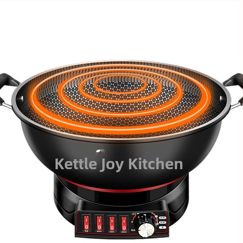 Ηλεκτρική κατσαρόλα με λειτουργία ατμού, 1500W+, χωρητικότητα 5L, μεταλλικό σώμα, εσωτερικός κάδος από κράμα