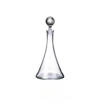 Dekanter borhoz ólommentes kristályüvegből fedéllel, kapacitás ≥1000 ml, új kínai stílus