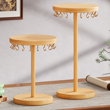 Suport din lemn pentru pensule și pixuri, stil chinezesc, organizator suspendat multifuncțional, model 2334968817448748416, brand Evesigar/isijia