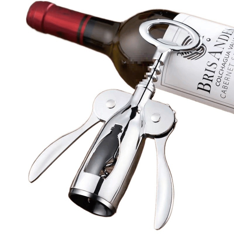 T-образен неръждаем отварач за бутилки с дюзер – комплект за вино за домашна употреба