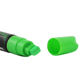 LED marker za ploču s tekućim vodotopivim tintom koji se lako briše, ravni vrh, plastično kućište, u kutiji, model tc012