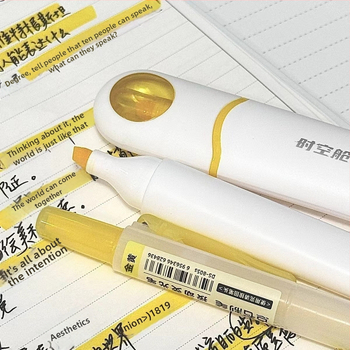 Marker za podcrtavanje za učenike, bez razmazivanja, zaštita očiju, veliki kapacitet