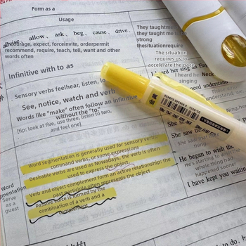 Marker za podcrtavanje za učenike, bez razmazivanja, zaštita očiju, veliki kapacitet