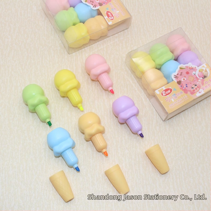 Early morning model 855 set pixuri din plastic, ambalat în cutie, 6 buc