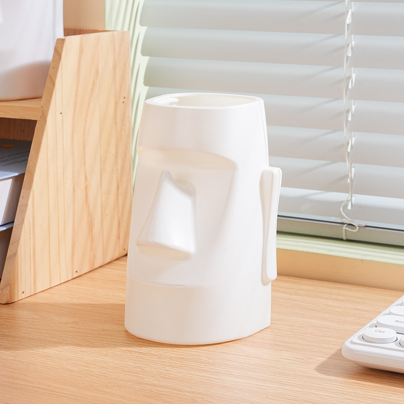 Държач за моливи с форма на глава – декоративна статуя (Артикул: 1210, Модел: 1, Материал: Друг, IP лиценз: Не)