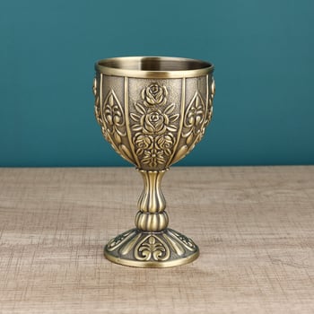 Pahar pentru băuturi spirtoase în stil european, aliaj de zinc, capacitate 1–100 ml, retro lux, 1 bucată, Nice