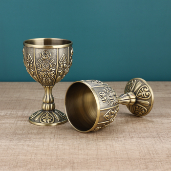 Pahar pentru băuturi spirtoase în stil european, aliaj de zinc, capacitate 1–100 ml, retro lux, 1 bucată, Nice