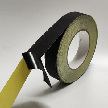 Bandă din acetat cu țesătură pentru cabluri auto — grosime 0.2 mm, bază din fibră, adeziv acrilic, interval de temperatură -40 °C la 120 °C, potrivită pentru motoare Clasei H și conductori de transformator