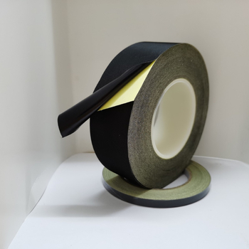 Bandă din acetat cu țesătură pentru cabluri auto — grosime 0.2 mm, bază din fibră, adeziv acrilic, interval de temperatură -40 °C la 120 °C, potrivită pentru motoare Clasei H și conductori de transformator