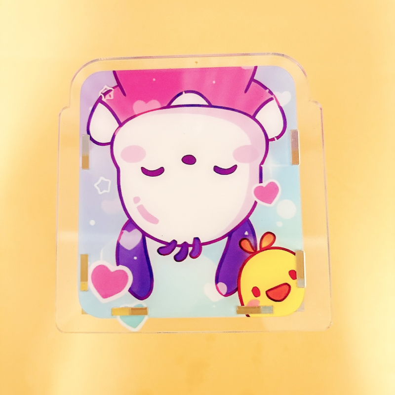 Моливник от пластмаса, квадратна форма, без лого, IP лиценз Manghe