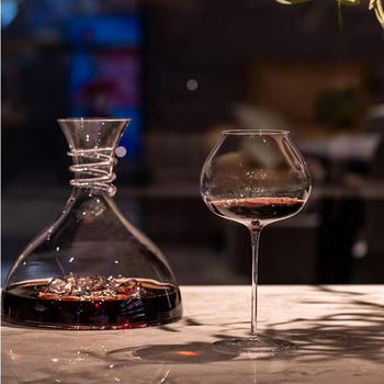 Craftsmen kristály burgundi dekantáló borospohár, 701–800 ml, modern minimalista stílus