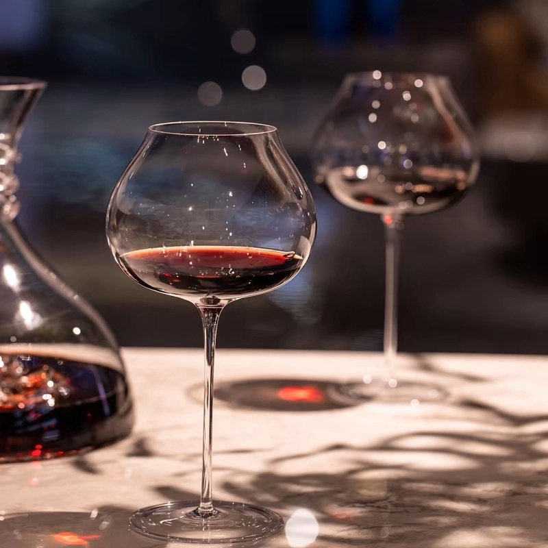 Craftsmen kristály burgundi dekantáló borospohár, 701–800 ml, modern minimalista stílus