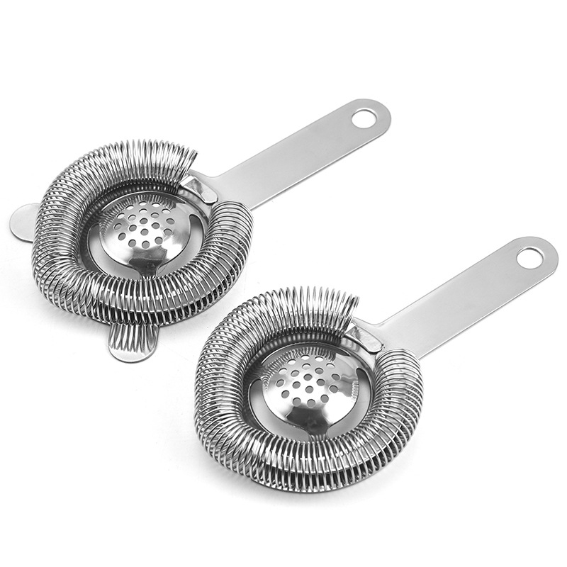 Филтър за лед за коктейли, 304 неръждаема стомана, модерен и семпъл стил, пуснат през 2020 г., тегло 100 г, опаковано в OPP пакет