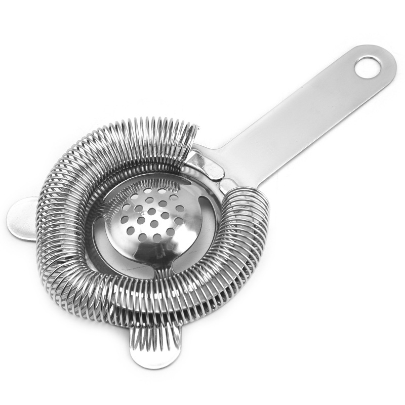 Филтър за лед за коктейли, 304 неръждаема стомана, модерен и семпъл стил, пуснат през 2020 г., тегло 100 г, опаковано в OPP пакет