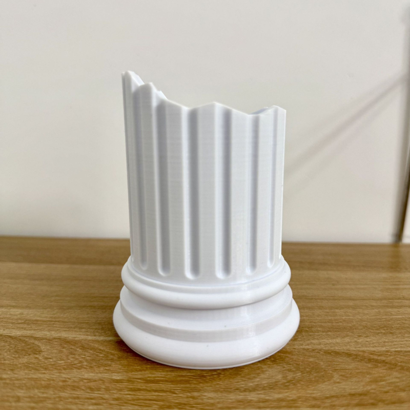 Държач за моливи и бюроорганайзер — кръгъл PETG, подходящ за моливи и четки