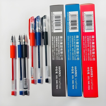 Deli Office gel pero, plastično kućište, paket od 12 komada, potpisno pero