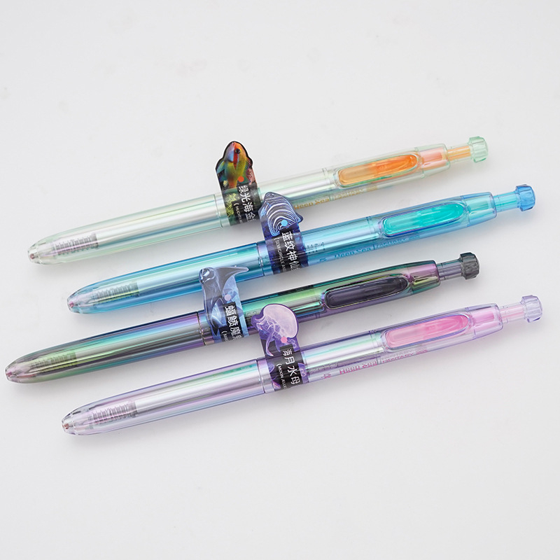 Touchstone гел химикалка, Retractable, Deep Sea Cabin серия, пластмасов корпус, неизтриваема, материал на върха: други материали