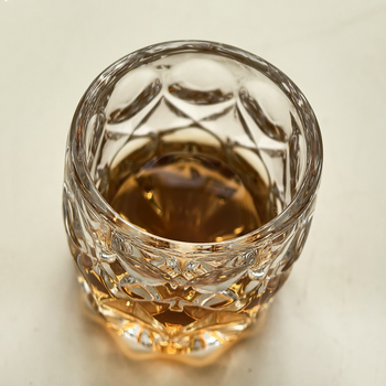 Whiskey pohár otthoni használatra, vintage fényűző stílus, áttetsző üveg, ólommentes, 1–100 ml kapacitás