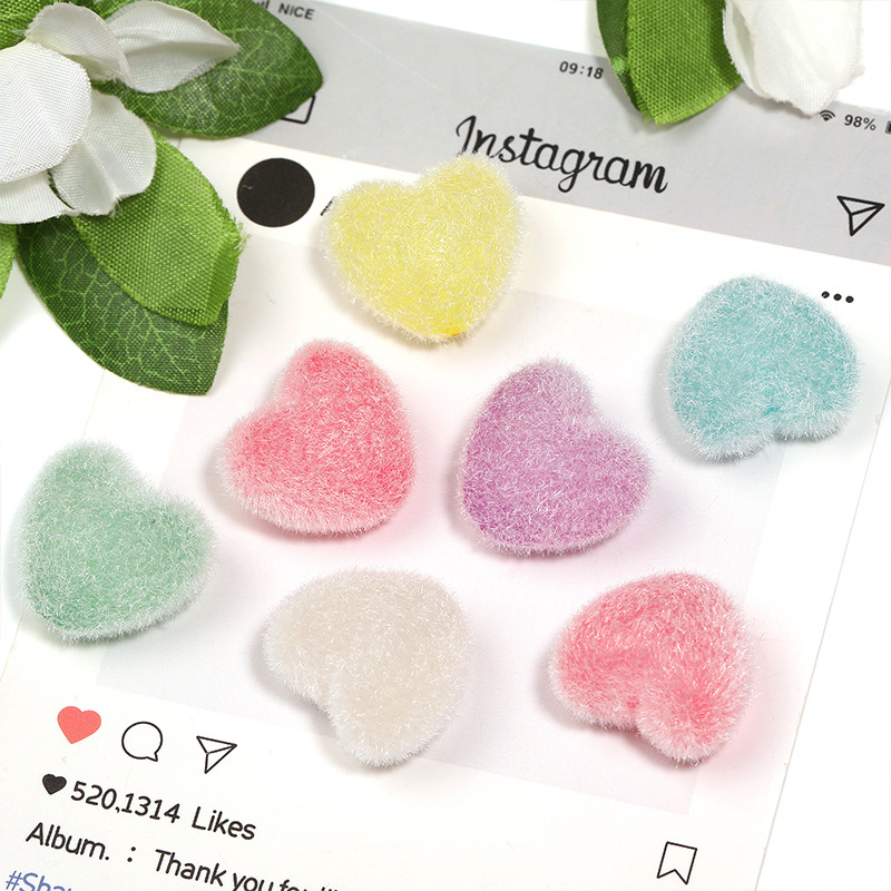 DIY dodaci za nakit – akrilne perle, elektroplatiniranje, uzorak Ljubav, stil Crtani