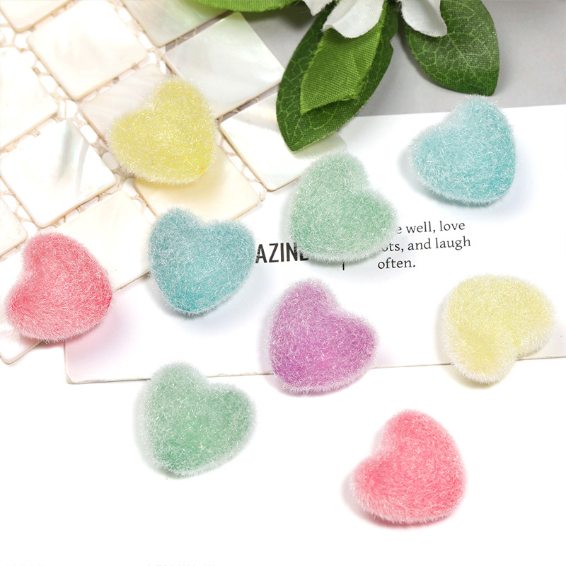 DIY dodaci za nakit – akrilne perle, elektroplatiniranje, uzorak Ljubav, stil Crtani