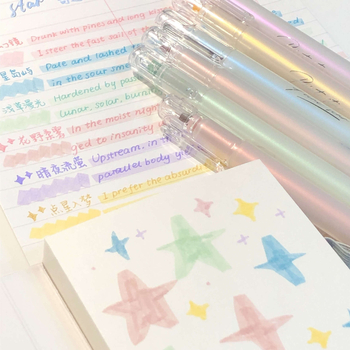 Marker highlighter s mekanom vrhom – zaštita očiju, za učenike, označavanje ključnih točaka
