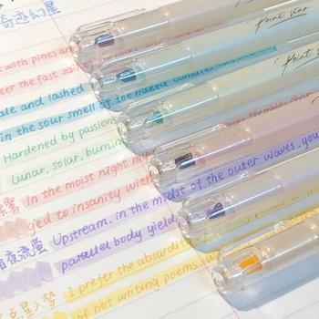 Marker highlighter s mekanom vrhom – zaštita očiju, za učenike, označavanje ključnih točaka