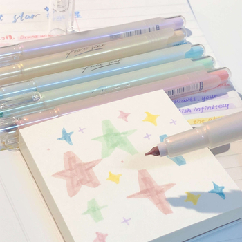 Marker highlighter s mekanom vrhom – zaštita očiju, za učenike, označavanje ključnih točaka