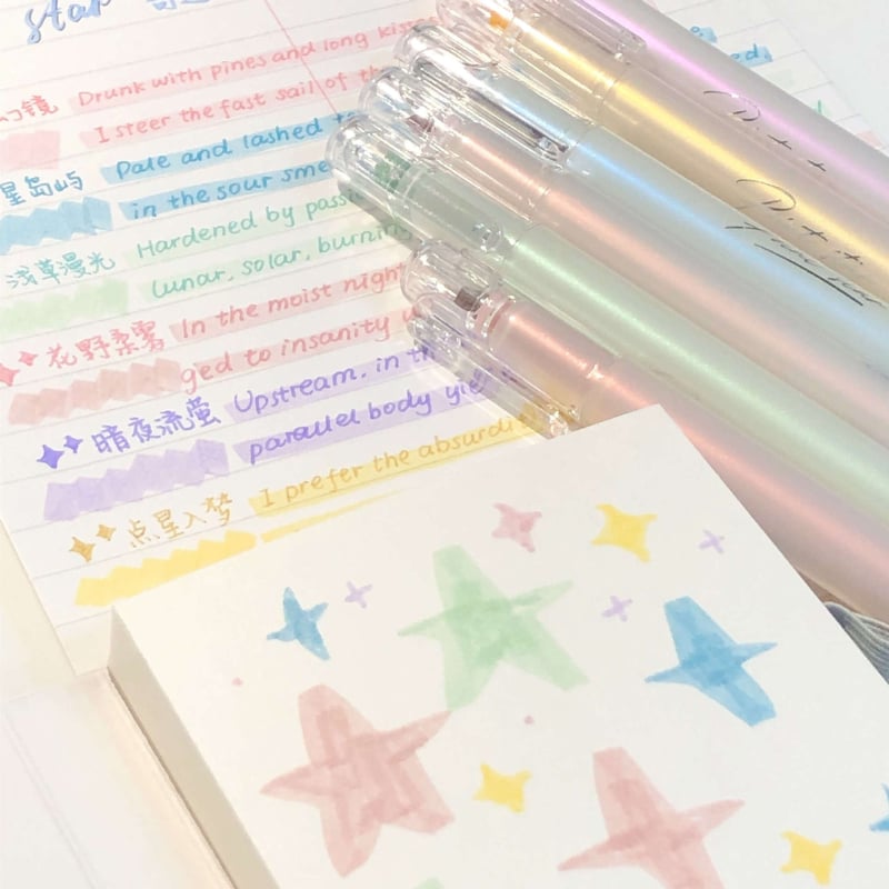 Marker highlighter s mekanom vrhom – zaštita očiju, za učenike, označavanje ključnih točaka