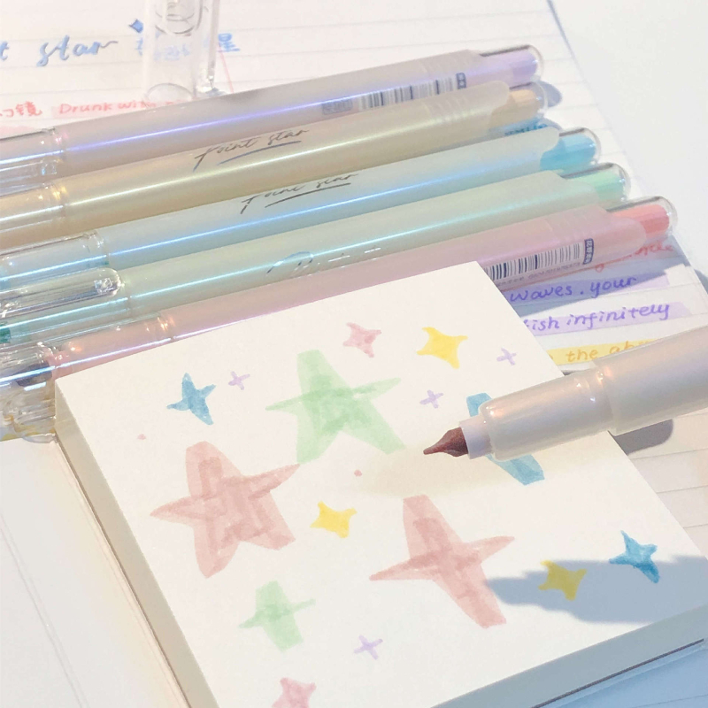 Marker highlighter s mekanom vrhom – zaštita očiju, za učenike, označavanje ključnih točaka