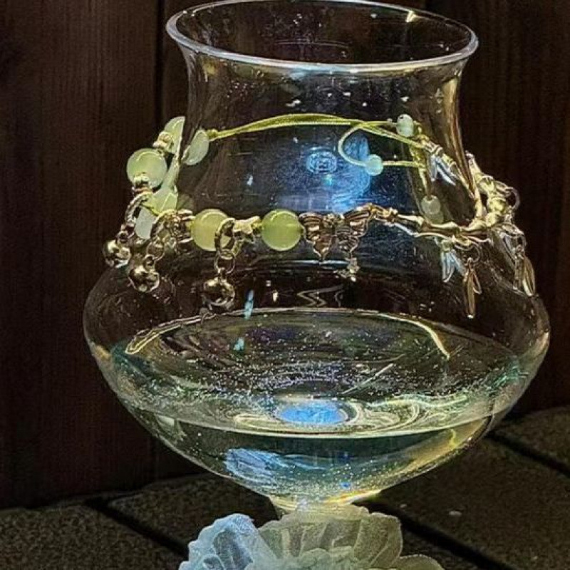 Čaša za koktele od bezolovnog kristala s elegantnim visokim profilom, kapacitet 1-100 ml, stil Novi kineski stil, pakirano u papirnatu kutiju