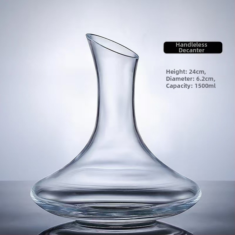 Sheng li zhuoyi sklenený dekantér s držiakom, objem 1000 ml a viac, moderný jednoduchý štýl