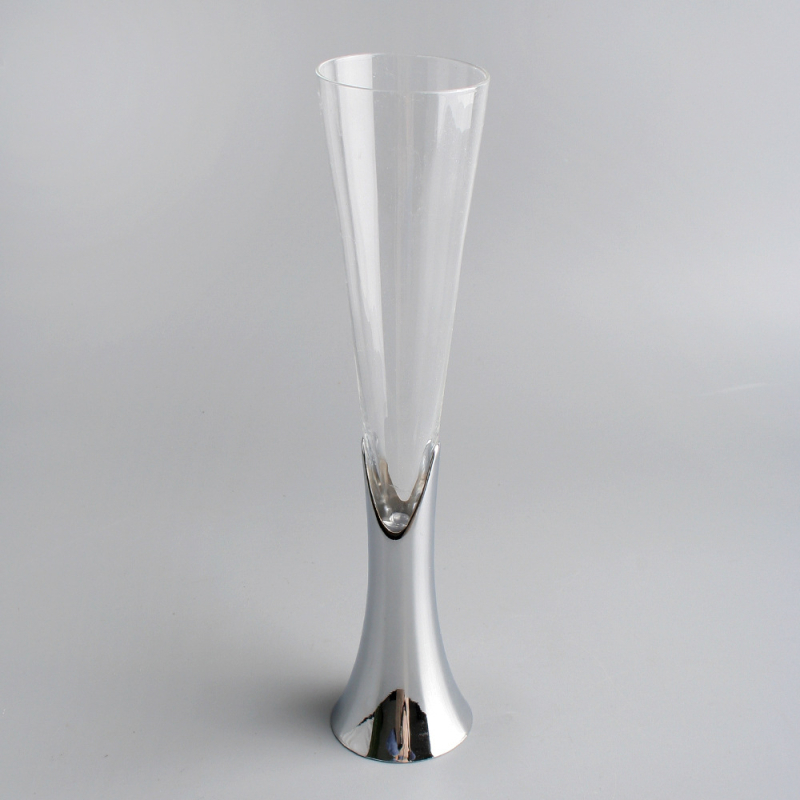 Krištalna čaša za šampanjac, Aocheng, 301–400 ml, svijetlo luksuzni retro stil, s logom