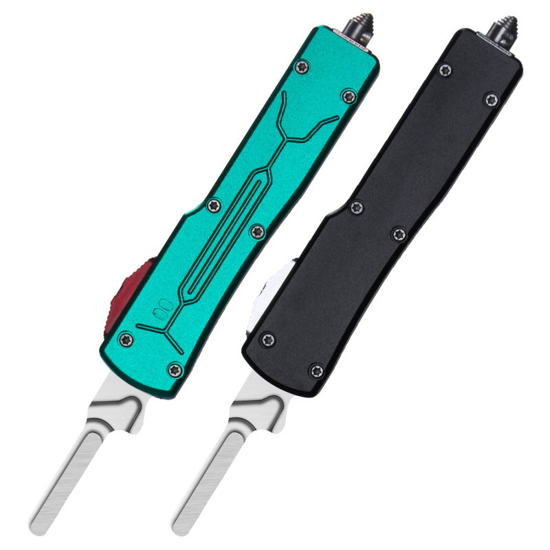 Sklopivi nož od nehrđajućeg čelika za otvaranje paketa – 34 g, aluminijska legura i nehrđajući čelik, mini prijenosni