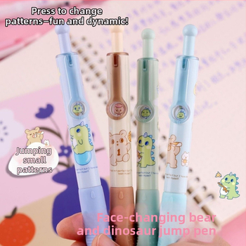 Set de pixuri ștergătoare cu prindere pentru corectarea poziției, model 5077M/5078M, carcasă din plastic, 12 bucăți în cutie