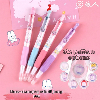 Set de pixuri ștergătoare cu prindere pentru corectarea poziției, model 5077M/5078M, carcasă din plastic, 12 bucăți în cutie