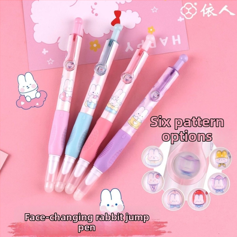 Set de pixuri ștergătoare cu prindere pentru corectarea poziției, model 5077M/5078M, carcasă din plastic, 12 bucăți în cutie