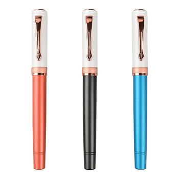 Nalivno pero 9717 – metalno kućište, iridijski vrh, rotirajući sustav dopune tinte (Model: 9717; Kućište: metal; Vrh: iridij; Dopuna tinte: rotirajući)