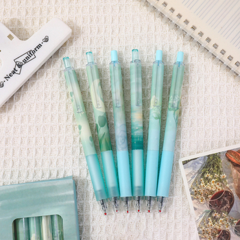 Četkasto pero za ispite (plastično kućište, neizbrisivo, vrh od nehrđajućeg čelika)