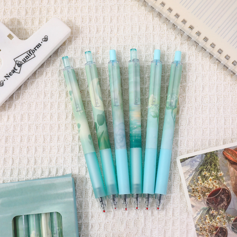 Četkasto pero za ispite (plastično kućište, neizbrisivo, vrh od nehrđajućeg čelika)