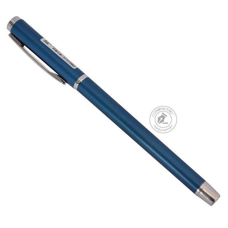 Potpisno pero s metalnim kućištem, 0,5 mm punjenje, crna tinta, Yanyang