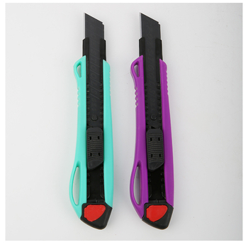 Yihui 18 mm nož za tapete i rezanje papira, višenamjenski industrijski alat, oštrica od SK čelika, oštrica 100x18x0,5 mm, prijenosan i izdržljiv