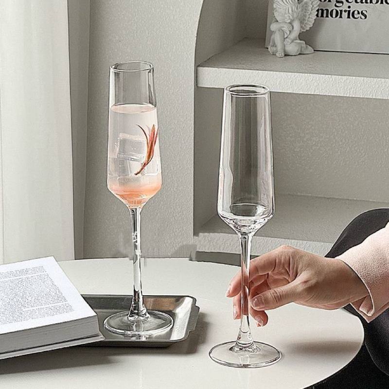Čaša za vino od bezolovnog kristala, kapacitet iznad 1000 ml, bez logotipa, jednostavan stil, za prekogranični izvoz