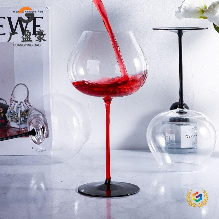 Vinska čaša od kristala | Zapremina 501–600 ml | Stil Light Luxury | Prilagodba dostupna | Mogućnost dodavanja logotipa