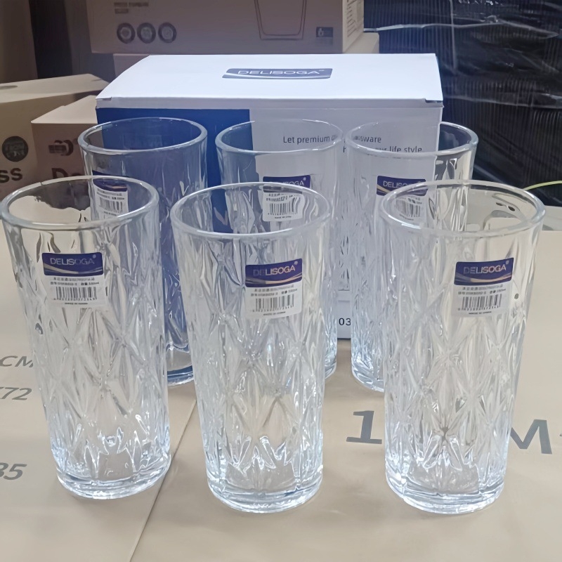 DELISOGA Čaša za whiskey Nordic stil (301–400 ml; staklo; paket 6–10 kom)