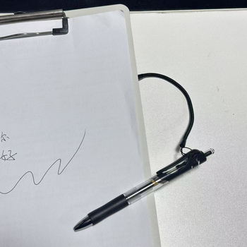 Ink Jade Dolphin suport pentru pix din plastic — anti-pierdere, montaj fix, accesorii de birou multifuncționale