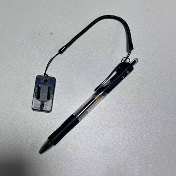 Ink Jade Dolphin suport pentru pix din plastic — anti-pierdere, montaj fix, accesorii de birou multifuncționale