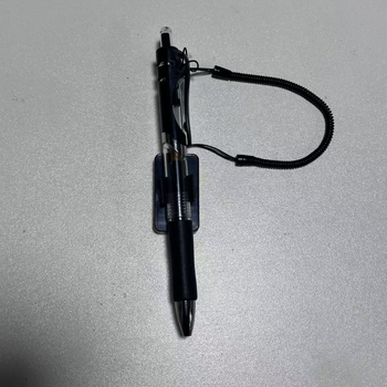 Ink Jade Dolphin suport pentru pix din plastic — anti-pierdere, montaj fix, accesorii de birou multifuncționale