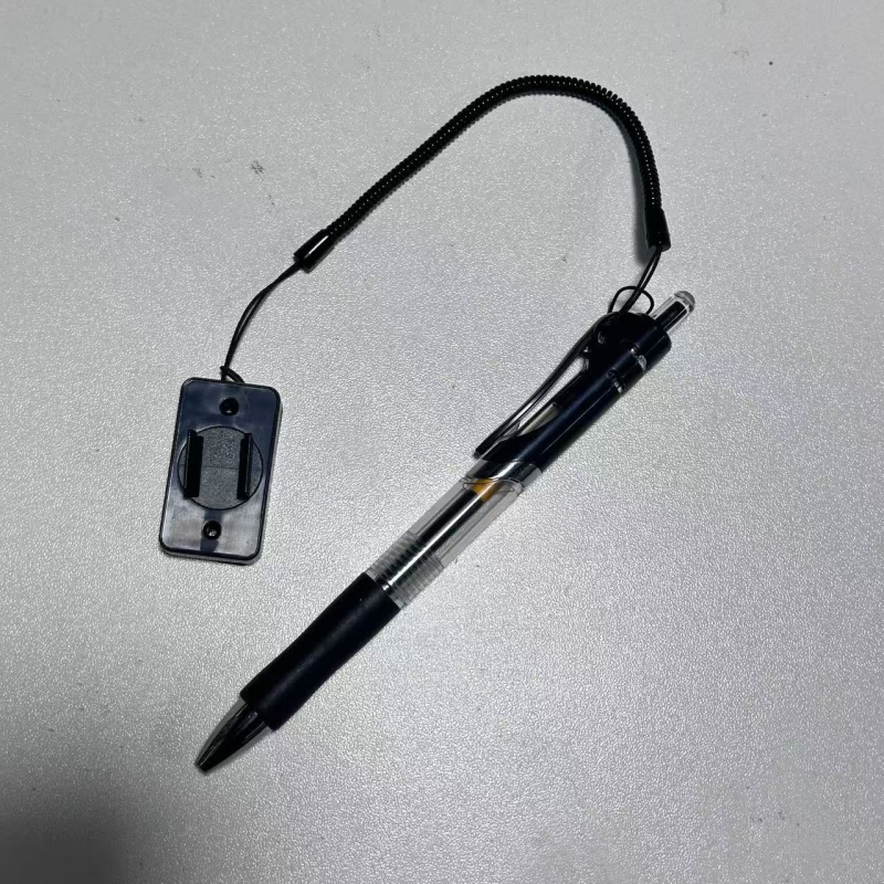 Ink Jade Dolphin suport pentru pix din plastic — anti-pierdere, montaj fix, accesorii de birou multifuncționale